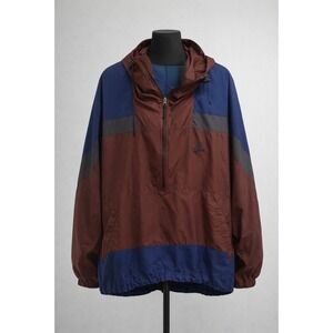 Nike ACG Vintage Anorak Windbreaker‎ Mens XL Half Zip Hooded Pullover Colorblock